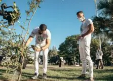 Rafa e Pipo Marques participam de doação às Obras Sociais Irmã Dulce