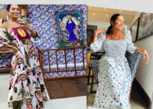 Thereza Priore aposta em kaftans para o 02 de fevereiro