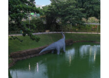 Lagoa dos Dinossauros recebeu mais de 35 mil visitantes em um mês