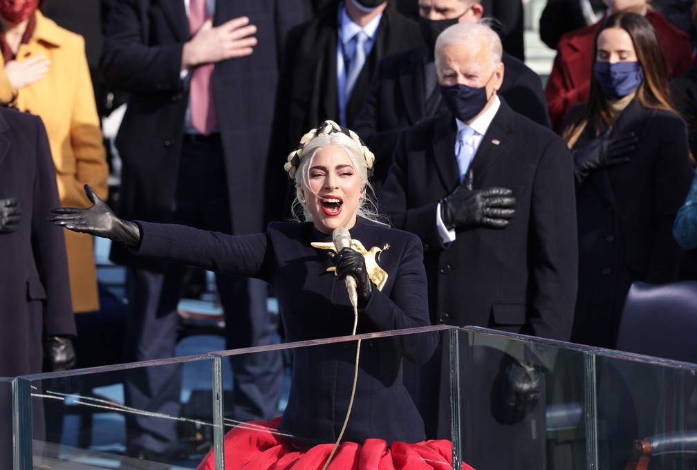 A cantora Lady Gaga