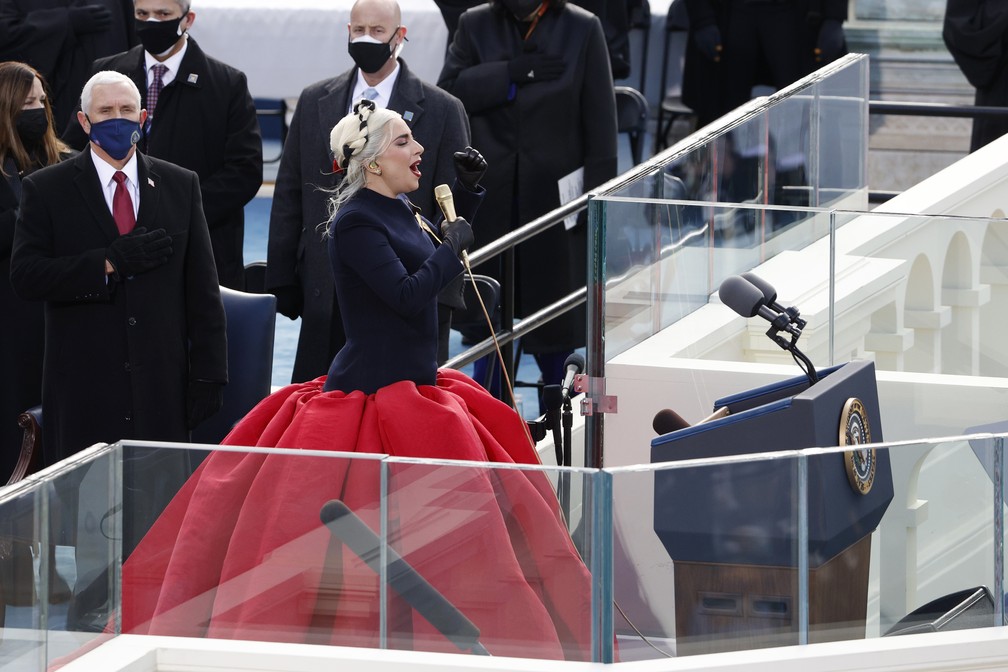 A cantora Lady Gaga