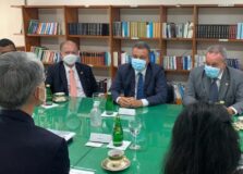 Rui Costa e Ricardo Alban têm reuniões em Brasília com embaixadas sobre  indústria automobilística