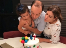 Leo James celebrou aniversário ao lado da família em Salvador