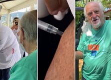 Ary Fontoura tomou nova dose da vacina contra a Covid-19