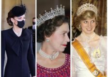 Kate Middleton surge com colar da Rainha que foi usado pela princesa Diana na década de 80