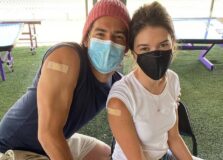 Artistas brasileiros são vacinados contra a Covid-19 nos Estados Unidos