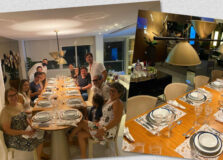 Tiago Holtz celebrou aniversário com jantar em família