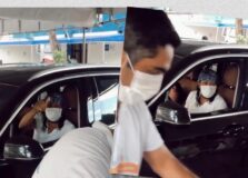 Bell Marques recebe a segunda dose da vacina contra Covid-19