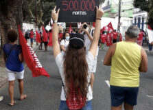 Final de semana foi marcado por manifestações contra Bolsonaro em Salvador