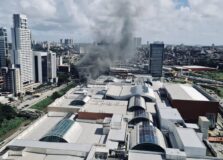 Incêndio atinge restaurante do Salvador Shopping