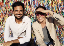 Carolina Ferraz conhece os encantos de Salvador