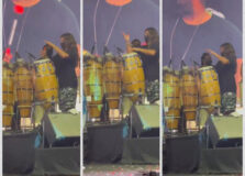 “Eita menino danado”, diz Ivete ao ter o filho tocando em sua banda na sua volta aos palcos