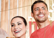 Cauã Reymond e Cleo Pires apresentaram evento na Arena Fonte Nova, em Salvador