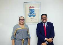 Julio Rocha e Monica Aguiar assumem direção da Faculdade de Direito da UFBA