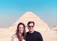 João Pedro e Beatriz Oliveira aproveitam férias no Egito