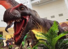 Réplicas de dinossauros estarão em exposição em shopping de Salvador. Veja fotos!