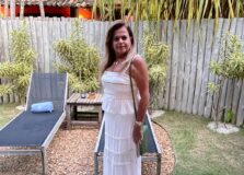 Amélia Garcez desembarca em Trancoso para prestigiar aniversário  