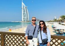 Aurora Mendonça e Fernando Torquatto aproveitam férias em Dubai