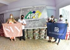 BP Investimentos e SVN doam 3 toneladas de alimentos para os profissionais afetados pela pandemia