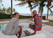 Daniela Falcão e Rodney William aproveitam verão no Litoral Norte da Bahia