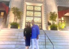 Erica Rusch e Marcos Pimenta celebram 15 anos de casados