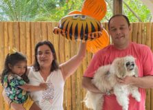 Ao lado da família, Leo James celebrou aniversário neste final de semana