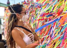 Ana Hikari aproveita dias em Salvador