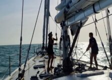 Expedição mundial Voz dos Oceanos, liderada pela Família Schurmann, chega no Piauí