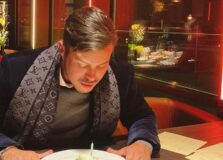 Vitor Evangelista comemorou aniversário em restaurante premiado com estrela Michelin