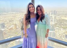 Em família, Andressa e Elisângela Góes curtem férias em Dubai