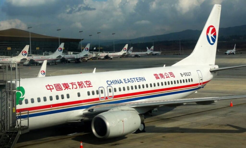 China Eastern Airlines. Foto: Reprodução.