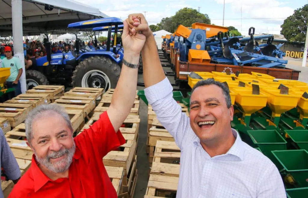 Lula e Rui Costa. Foto: Reprodução.