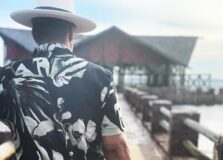 Na Ilha dos Frades, André Marques aproveita temporada de férias e se declara à Bahia