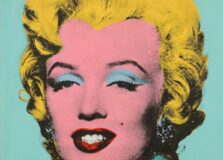 Retrato de Marilyn Monroe feito por Andy Warhol será leiloado
