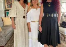 Vívian Tanure recebeu amigas para almoço especial em Ondina