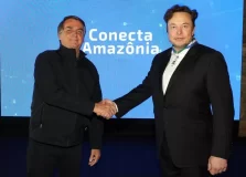 Bolsonaro se encontrou com Elon Musk em São Paulo