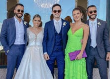 Thiago Cestari e Maiane Nogueira se casaram em Portugal