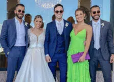 Thiago Cestari e Maiane Nogueira se casaram em Portugal