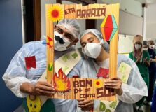 Hospital Espanhol promove arraiá junino e alegra pacientes