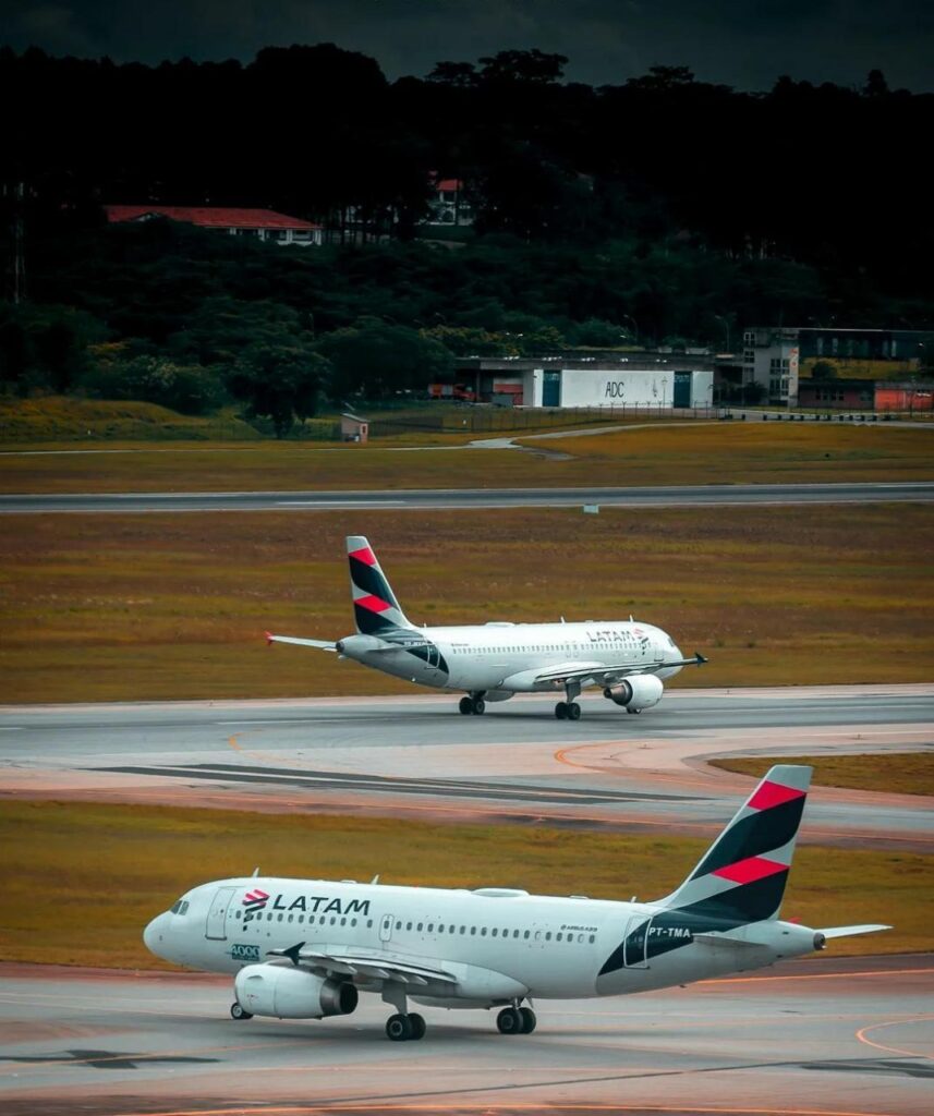 Aeronaves Latam. Foto: Tiago Ribeiro.