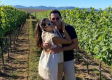 Lorena e Paulo Cavalcanti visitam vinícola na Chapada Diamantina