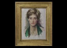 Retrato raro da princesa Diana será exibido em Londres