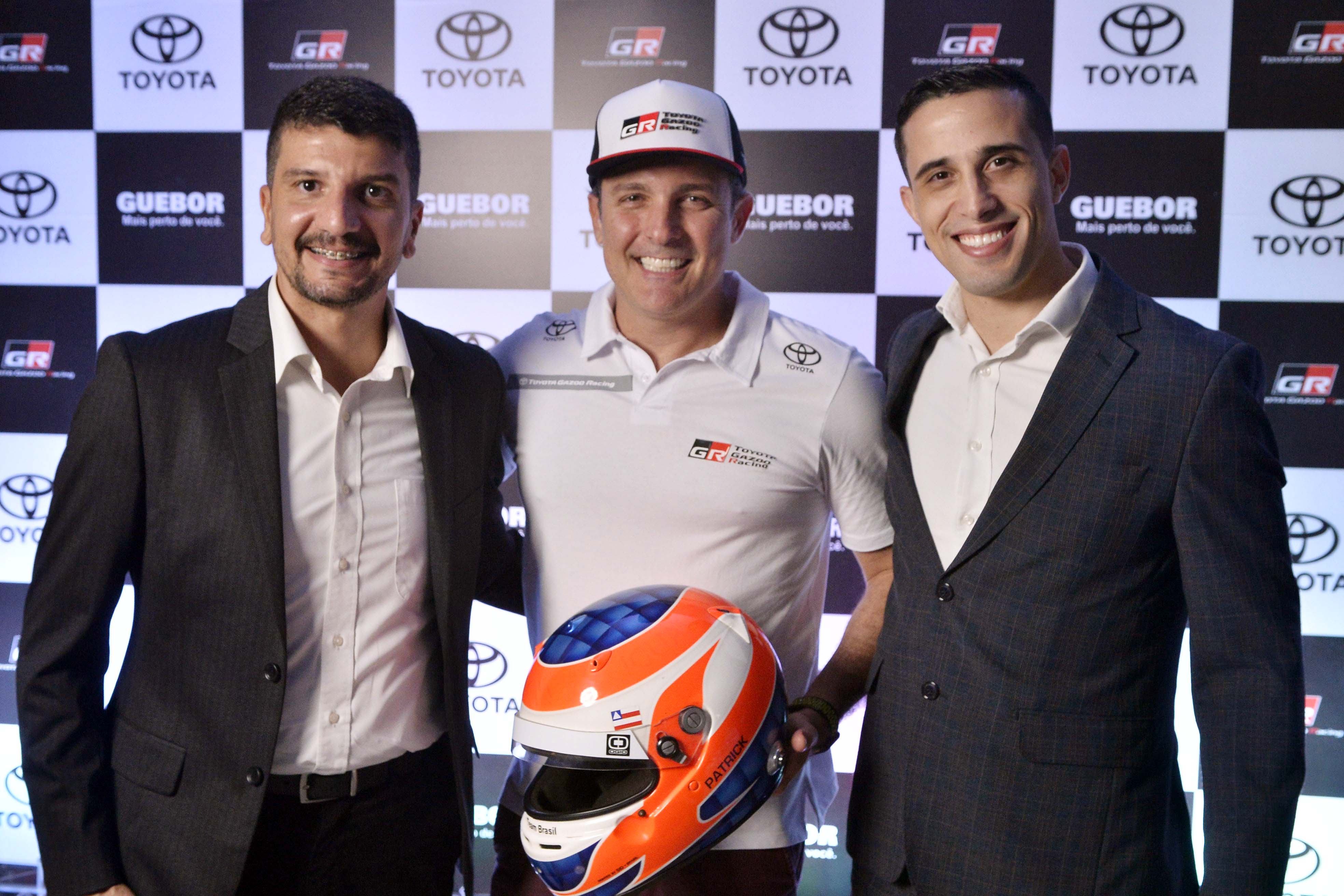 Alfredo Alves, Patrick Gonçalvez e Douglas Oliveira.