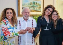 Daniela Mercury é cotada para ser Ministra da Cultura em um eventual Governo Lula