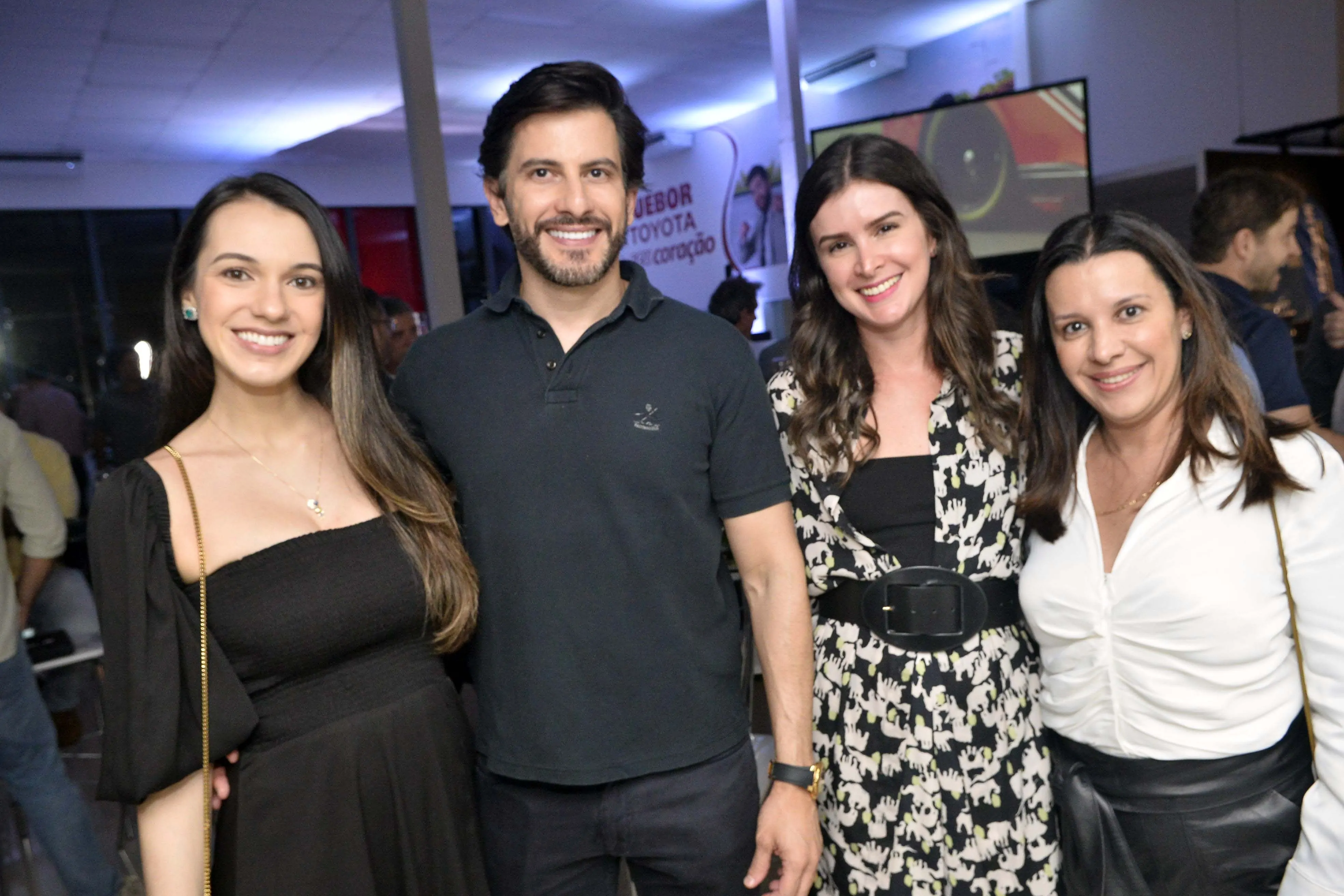Fernanda Guedes, Tiago Ayres, Alissa Gama e Flavia Freire.