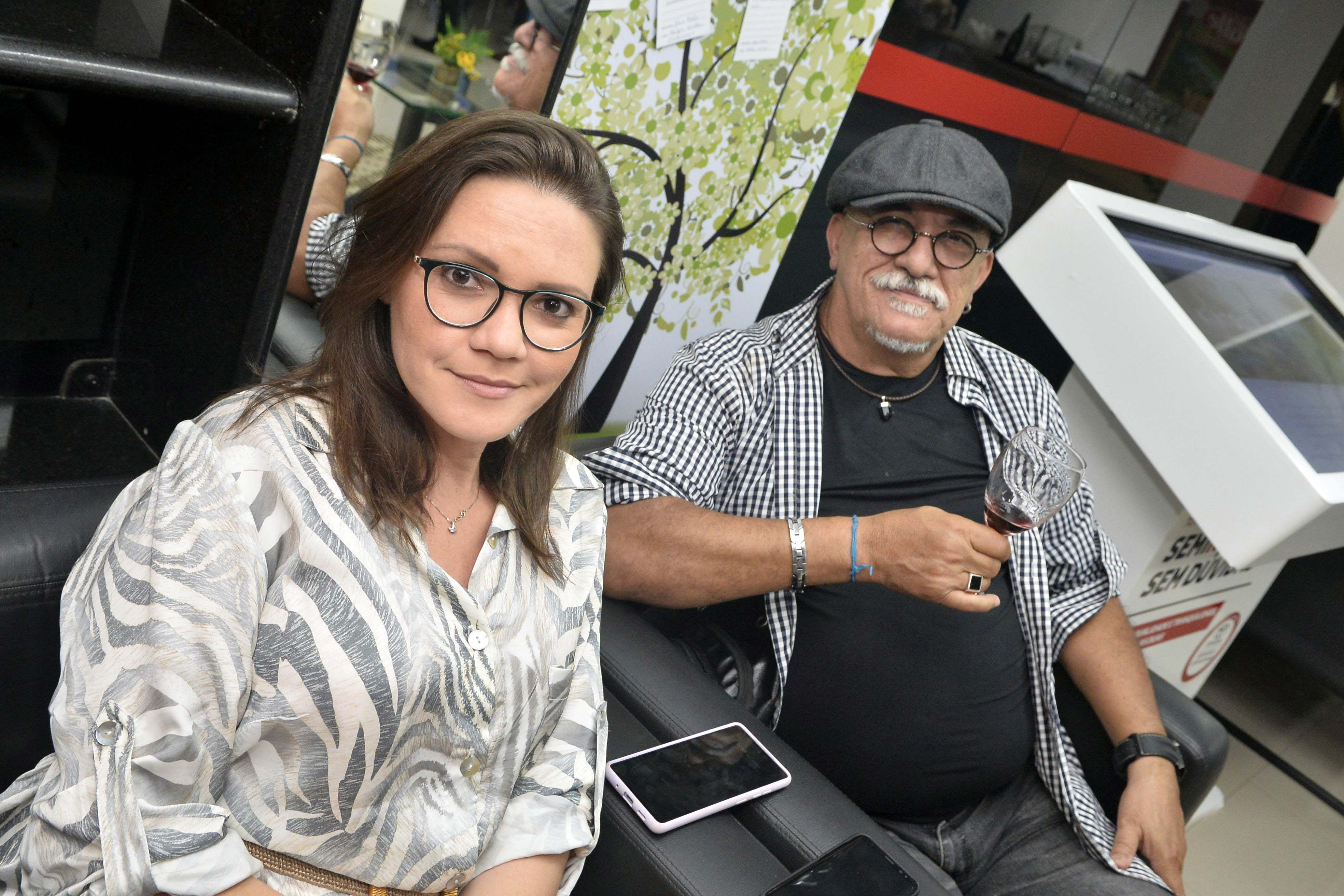 Lívia Mancista e João Dantas.