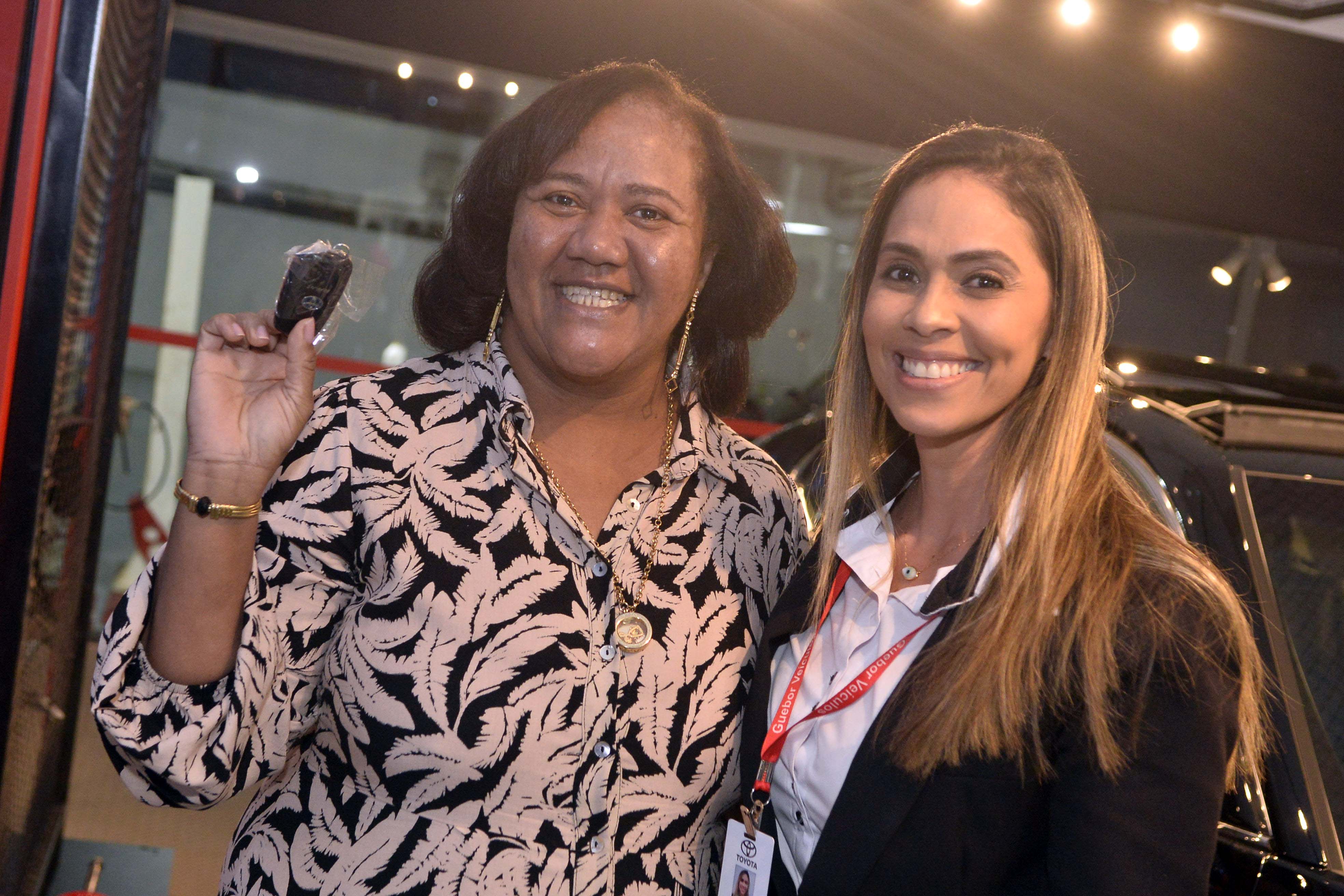 Nereide Pimentel e Rafaela Matos.