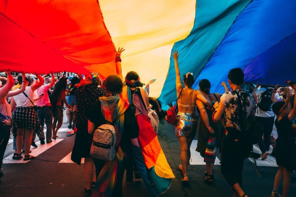 Parada LGBTQIA+. Foto: Reprodução.