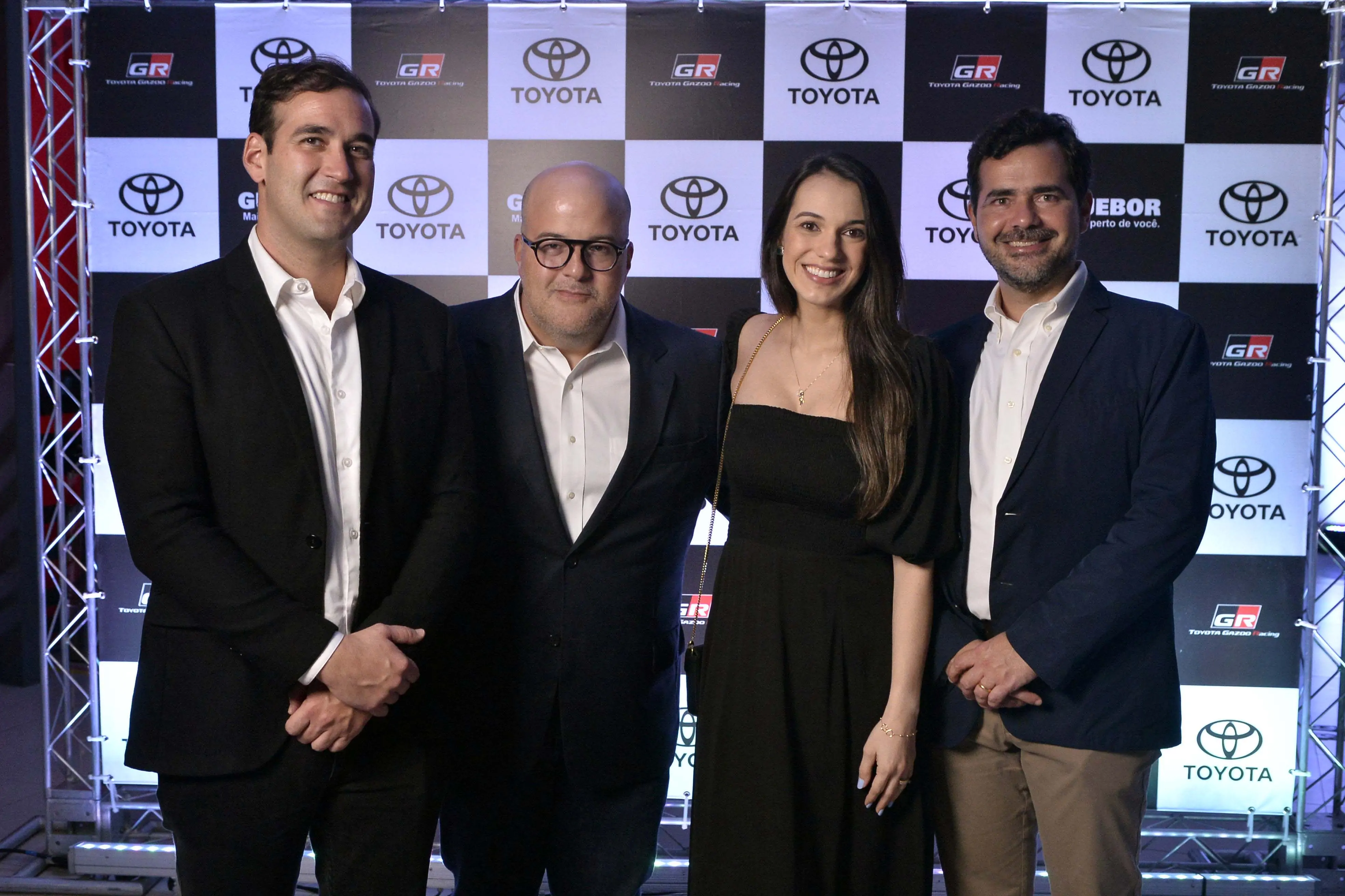 Rafael, Ricardo e Fernanda Cunha Guesdes, e Rodrigo Cunha Guedes