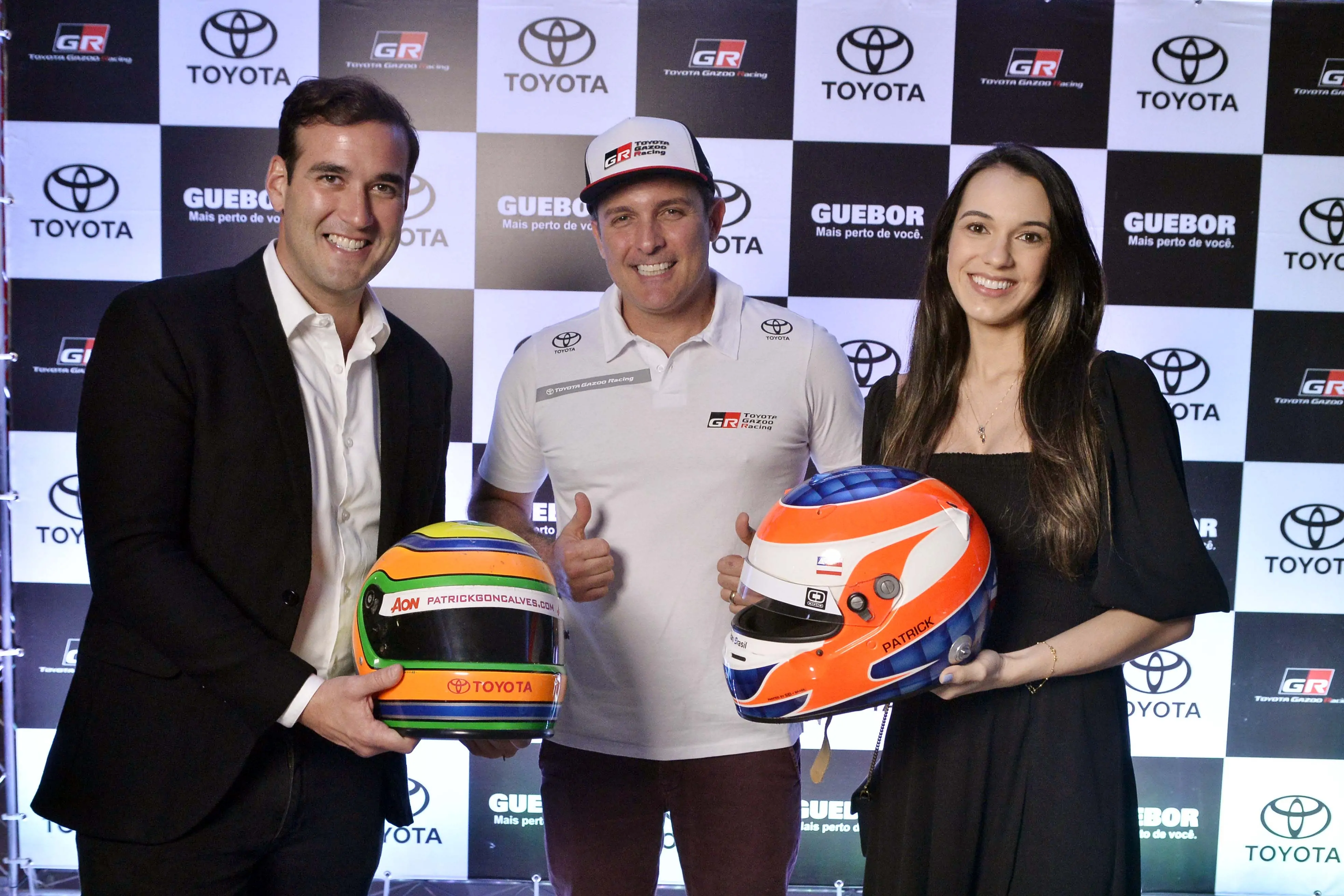 Rafael Cunha Guedes, Patrick Gonçalves e Fernanda Cunha Guedes.